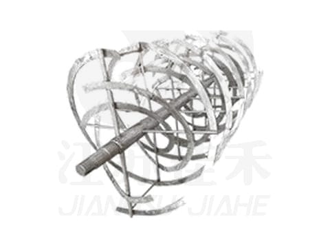 混合攪拌用螺帶